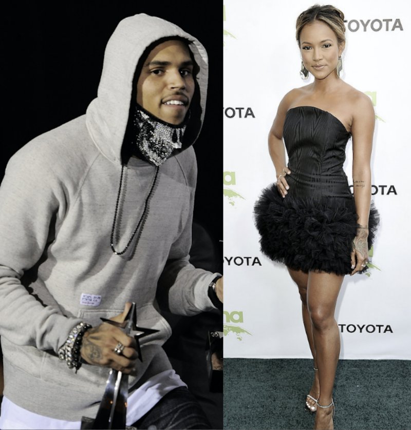 Chris Brown och Karrueche Tran Chris Brown och Karrueche Tran